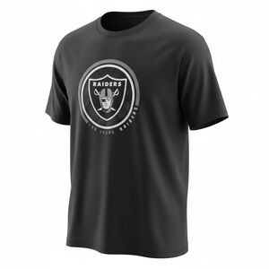 Las Vegas Raiders NFL Fanatics T-Shirt‎ Men’s 3XLT Football Comfy 2816